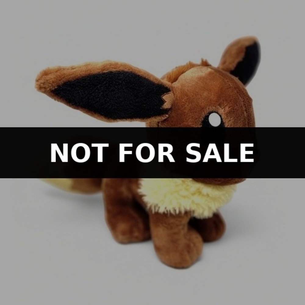 Build-A-Bear Pokémon Eevee Plush 10in Nintendo Official Stuffed Animal Toy 2021